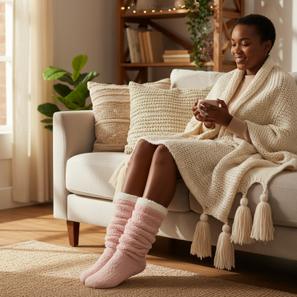 Cloud Sock Lifestyle - Pink